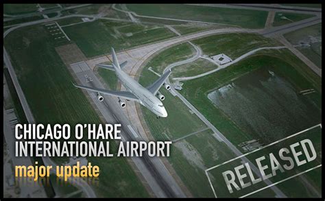 Chicago OHare airport scenery for FSX and FS9